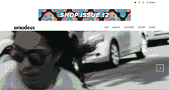Desktop Screenshot of amadeusmag.com